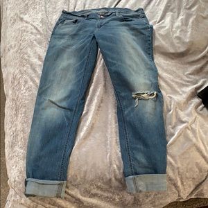 Tall ankle jeans